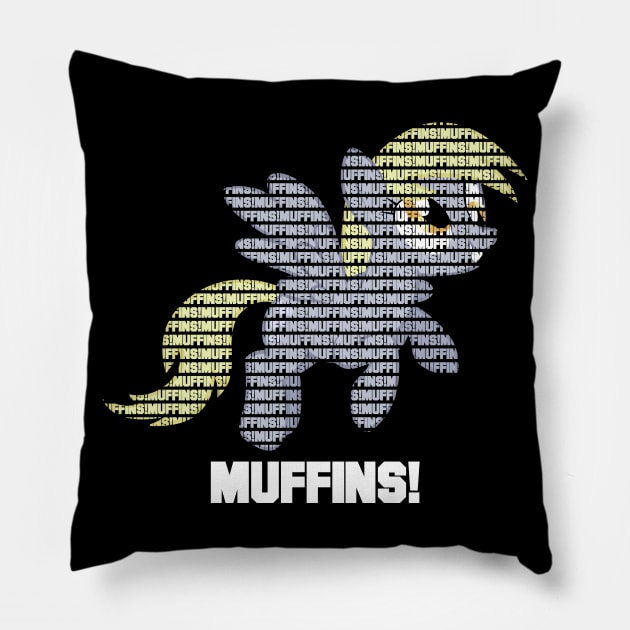 Muffins! - Derpy Pillow by Brony Designs