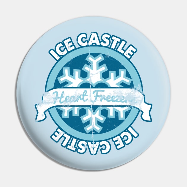 Ice castle Heart Freezers Pin by SpicyMonocle