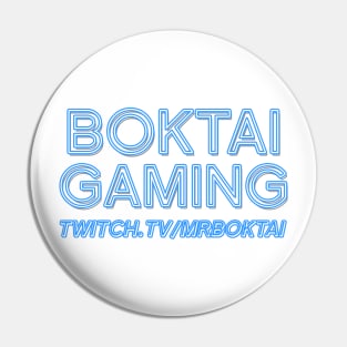 Mr. Boktai / Boktai Gaming Font Logo Pin