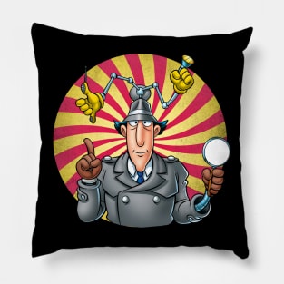 Inspecting Laughs Movie Moments With Inspector Gadget Pillow