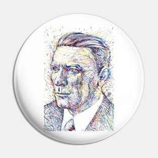 MIKHAIL BULGAKOV - inks portrait Pin