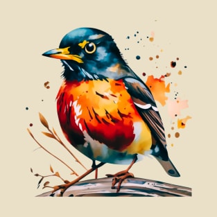 American Robin: Nature's Spring Messenger! T-Shirt