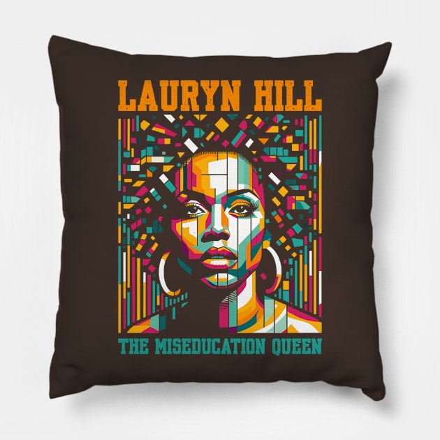 The Miseducation Queen Pillow by BAJAJU