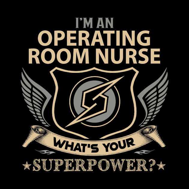 Operating Room Nurse - Superpower by connieramonaa