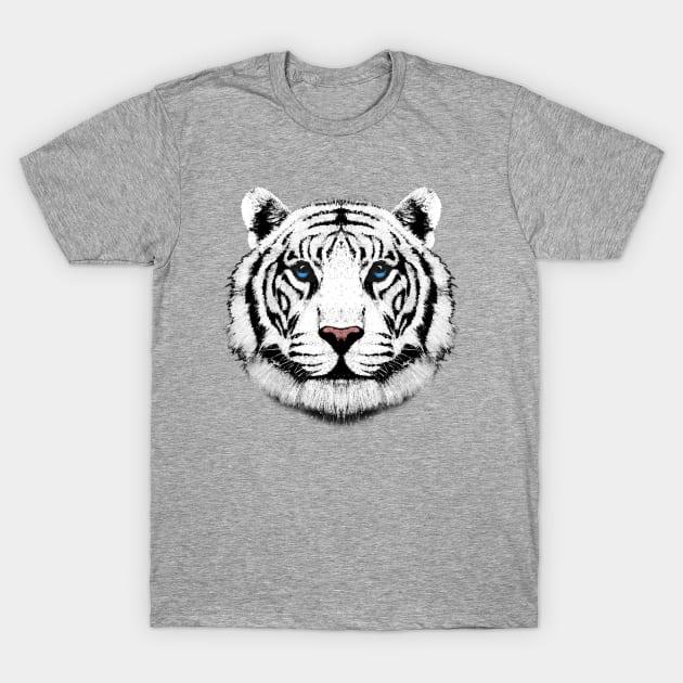 Girls Short Sleeve Tiger Graphic Tee