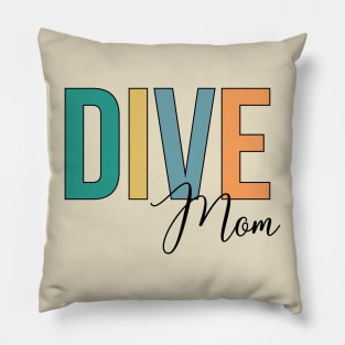 Dive Mom Pillow
