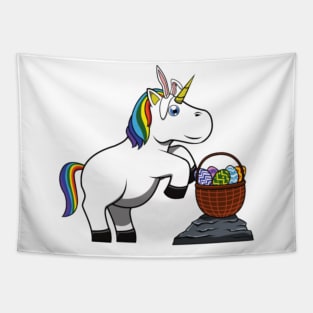 Easter Unicorn Girls Bunnicorn Rabbitcorn Gift Tapestry