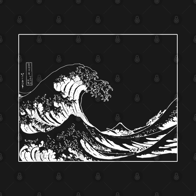 Disover The Great Wave Off Kanagawa Illustration - Kanagawa - T-Shirt