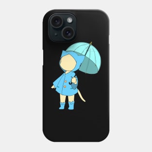 anime girl cut Phone Case