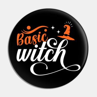 Halloween witch Pin