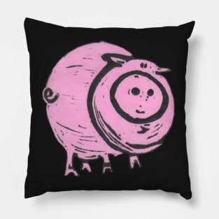 Pig, A Big, Fat, Pink Pig, what's not to love about piggies?! Pillow