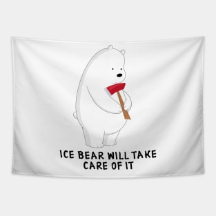 Ice Bear Tapestry