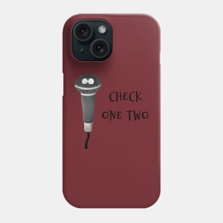 Check One Two Phone Case