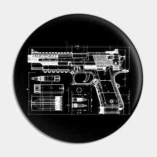 gun blueprint Pin