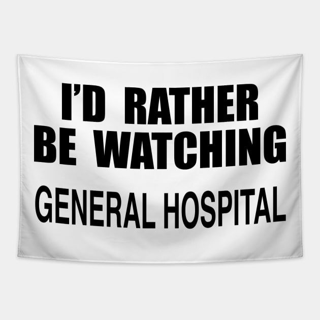 General Hospital Tapestry by TheCosmicTradingPost