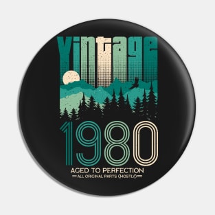 40th birthday gifts for men and women 1980 gift 40 years old Pin