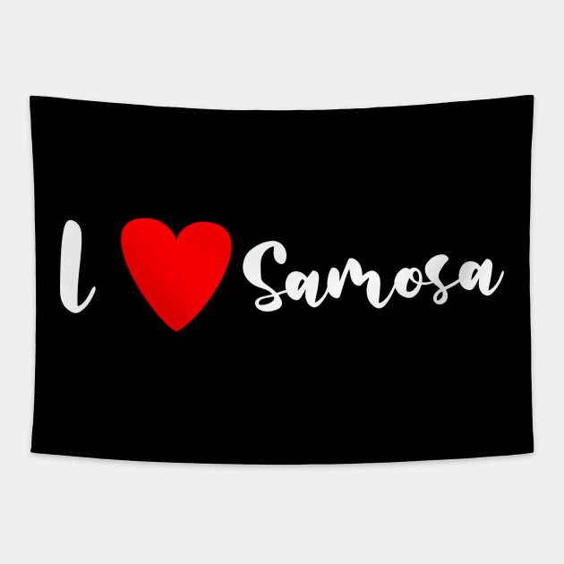 I love Samosa Tapestry by Spaceboyishere