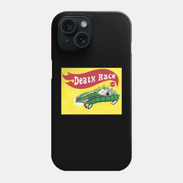 Death Race T-Shirt Phone Case by Wonder design