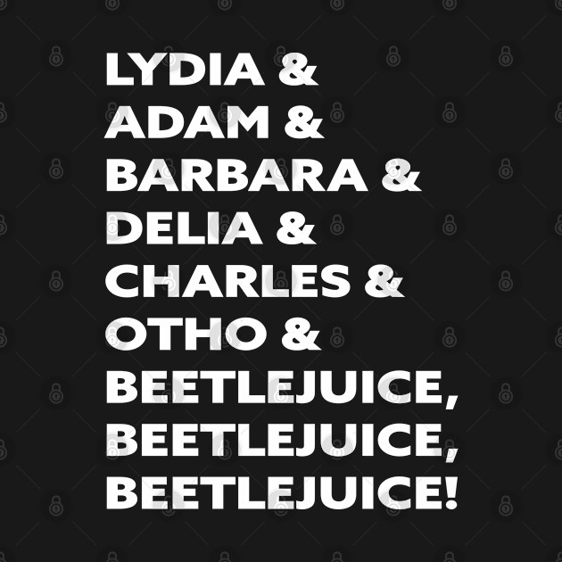 Discover Lydia & Company - Beetlejuice - T-Shirt