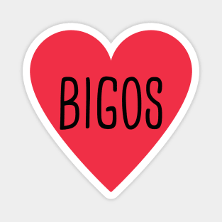 Love bigos Magnet