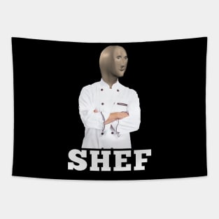 SHEF MEME Tapestry