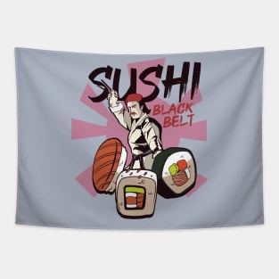 Sushi Black Belt Tapestry