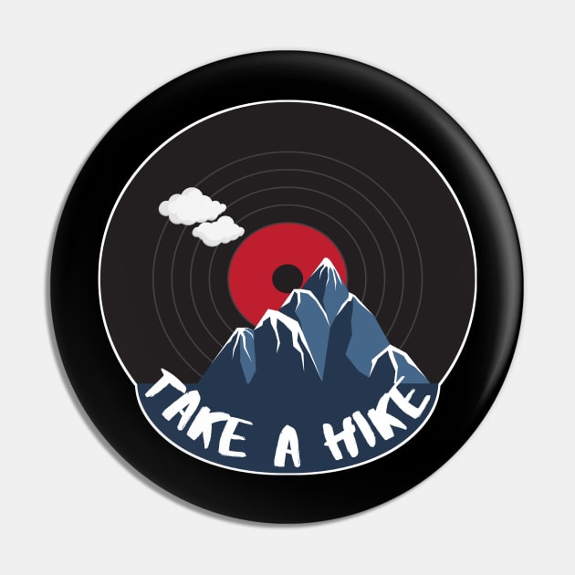 Take a Hike Pin by Dreanpitch