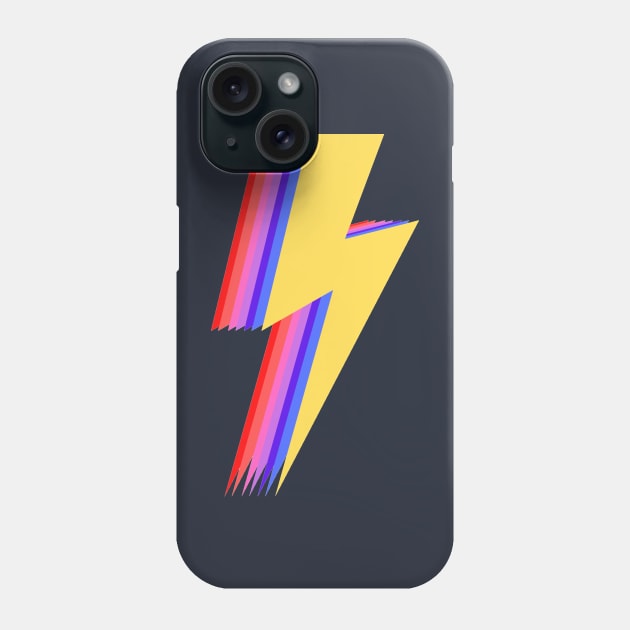 Lightning Bolt Phone Case by BRIJLA