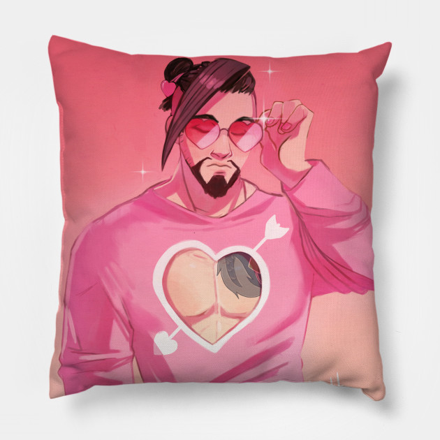 Cupid Hanzo Overwatch Pillow TeePublic