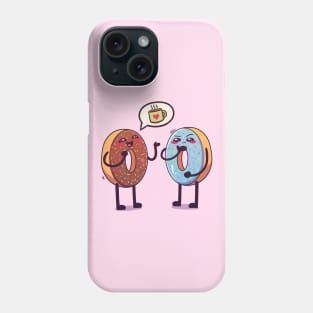 Donuts Talking Phone Case