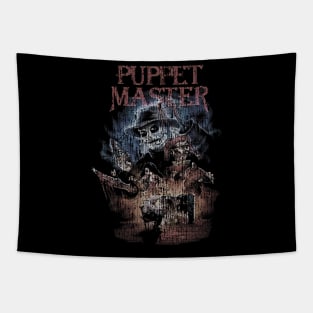 Puppet Master vintage cracked Tapestry