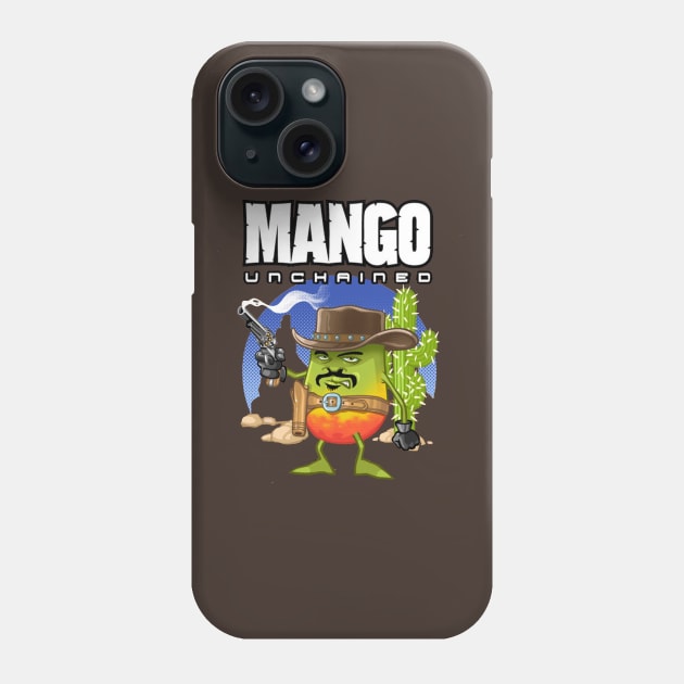 Mango unchained Phone Case by HillerArt