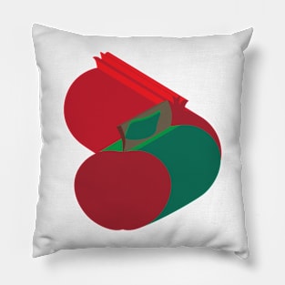 3D apple and pomegranate Pillow