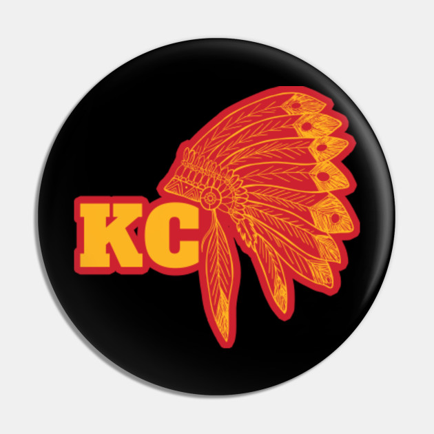 Kansas City Chiefs Headdress Shirts Gifts Kansas City Pin Teepublic