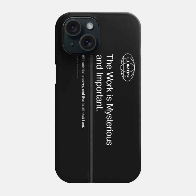 The Work Phone Case by Krobilad