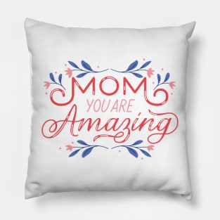 best knitting mom ever mom is love... Pillow