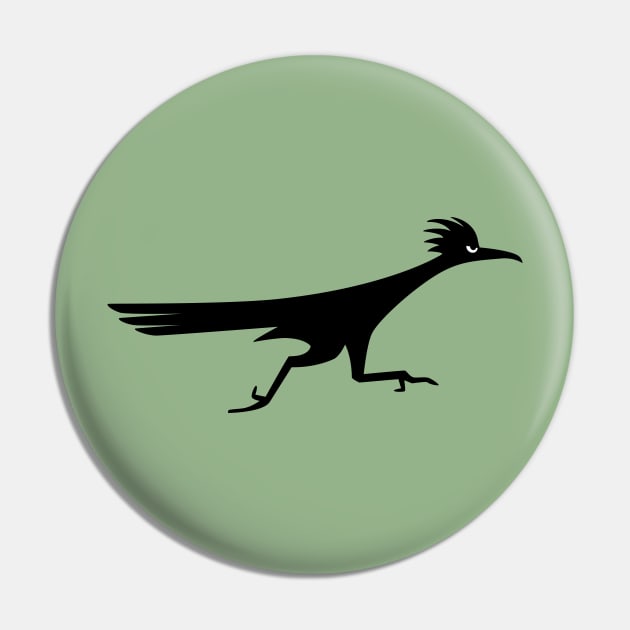 Angry Animals: roadrunner Pin by VrijFormaat