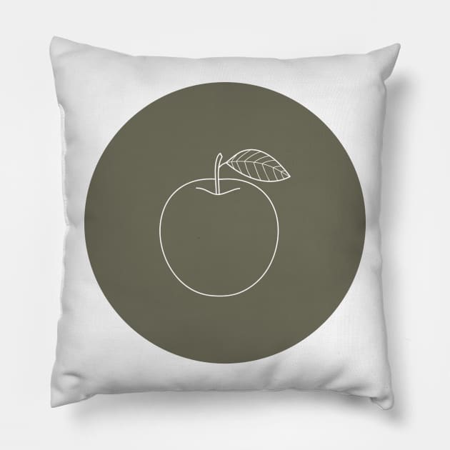 Cute Apple Pillow by Islanr
