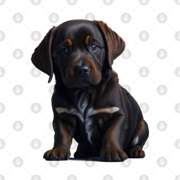 Chocolate Brown Labrador by EthosWear