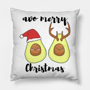 Avo Merry Christmas Pillow