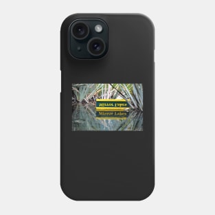 Nouvelle Zélande -  Milford Sound, Lac Miroir Phone Case