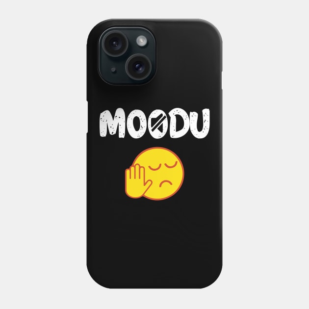 Moodu Tamil Shutup funny quote Phone Case by alltheprints