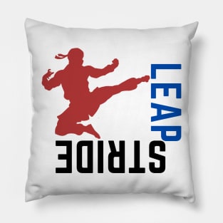 Leap and Stride Pillow