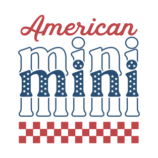American Mini Red White and Blue T-Shirt