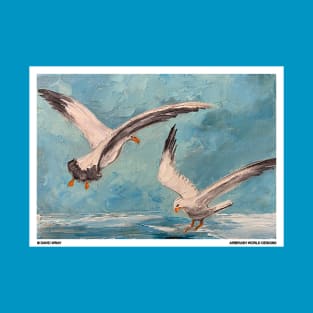 Ocean Seagulls T-Shirt