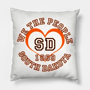 Show your South Dakota pride: South Dakota gifts and merchandise Pillow