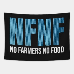 No Farmers No Food Design Tapestry