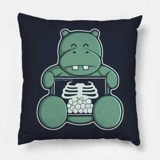 The Hippo who was Hungrier Pillow