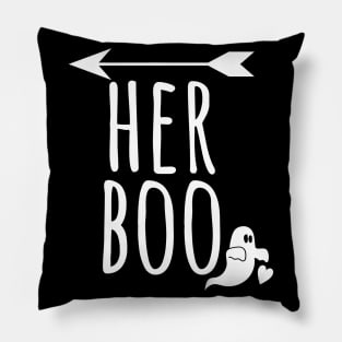 His Boo Her Boo Pillow