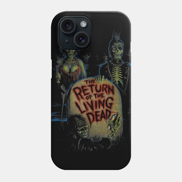 The return of the living dead Phone Case by NorthWestDesigns